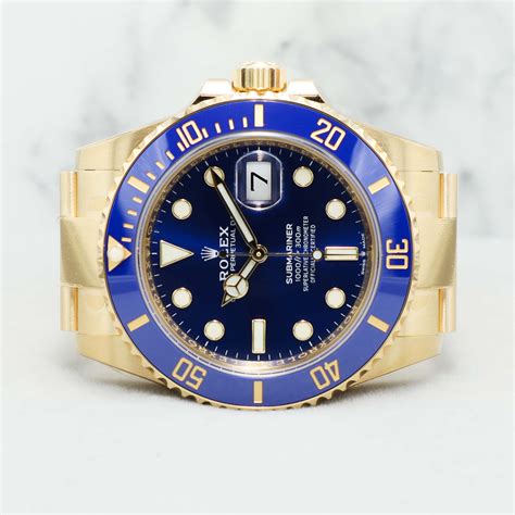 rolex black gold sub|rolex submariner blue gold steel.